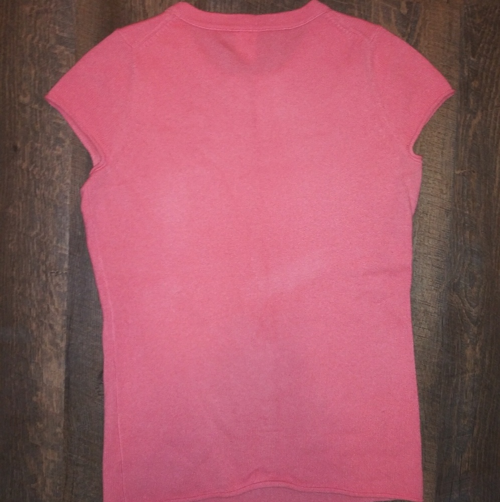 J. CREW 100% CASHMERE CAP SLEEVE SWEATER - Picture 6 of 7